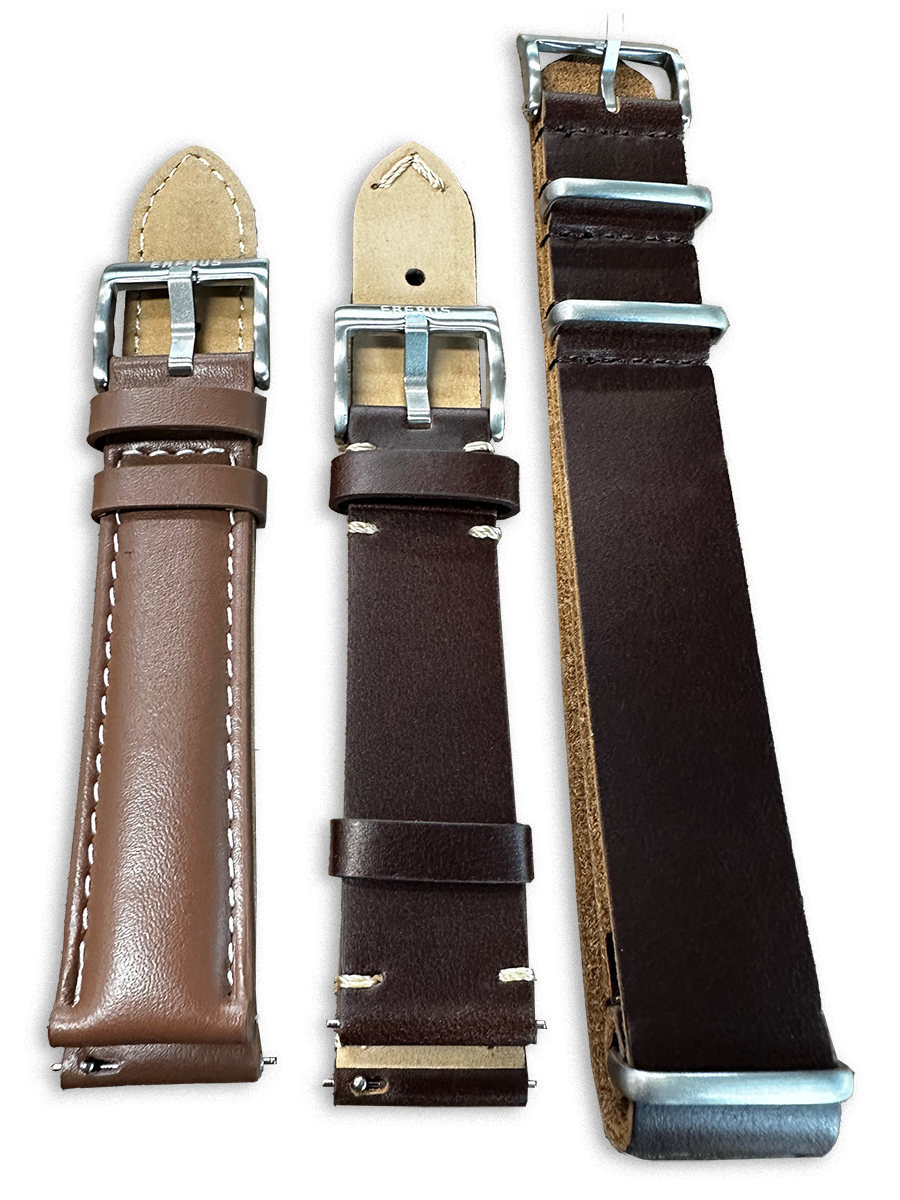 Brown Leather Strap Pack