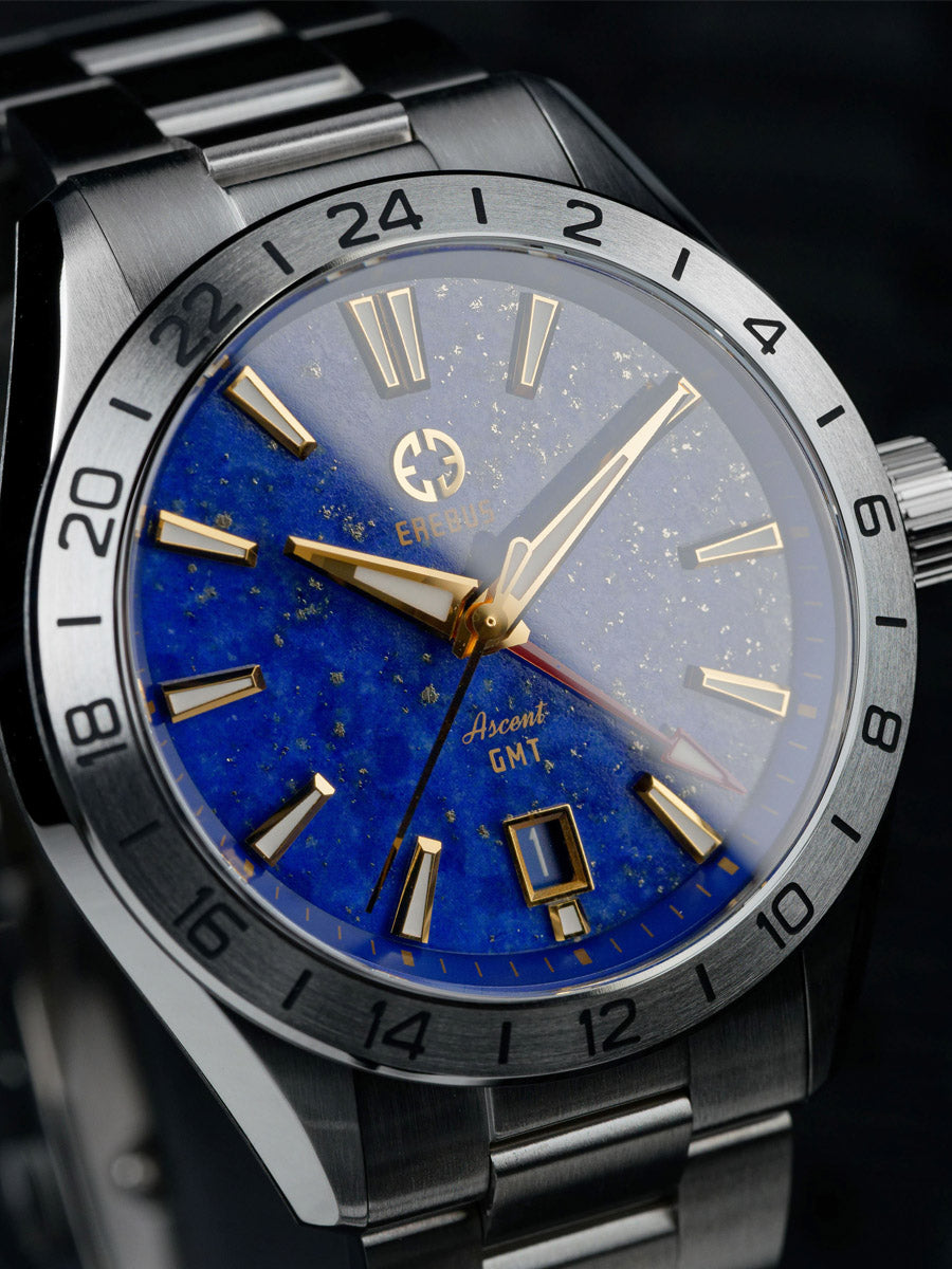 ASCENT 40 GMT Lapis Gilt