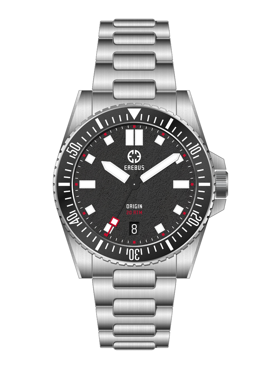 ORIGIN 38 Black – EREBUS WATCH ORIGIN 38 Black – EREBUS WATCH