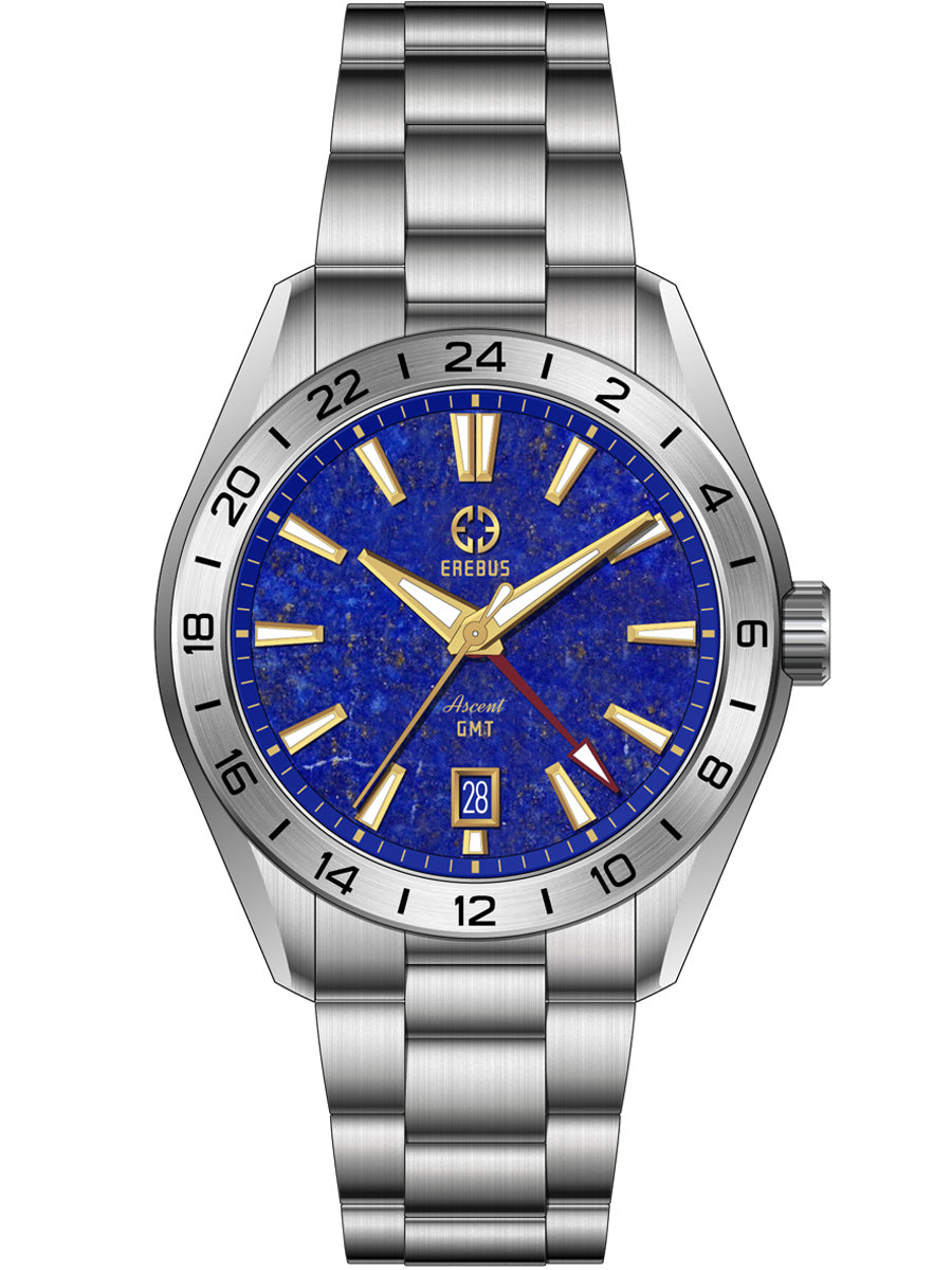 ASCENT 40 GMT Lapis Gilt