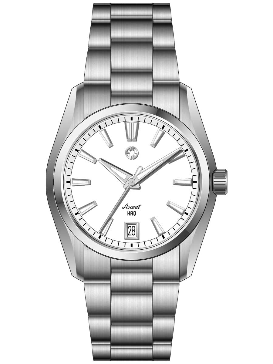エクリュ36 ASCENT HAQ 36 White Enamel – EREBUS WATCH