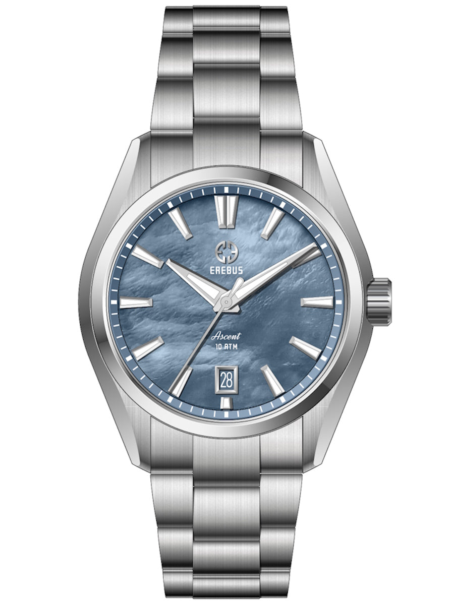 ASCENT 39 Blue Mother of Pearl – EREBUS WATCH