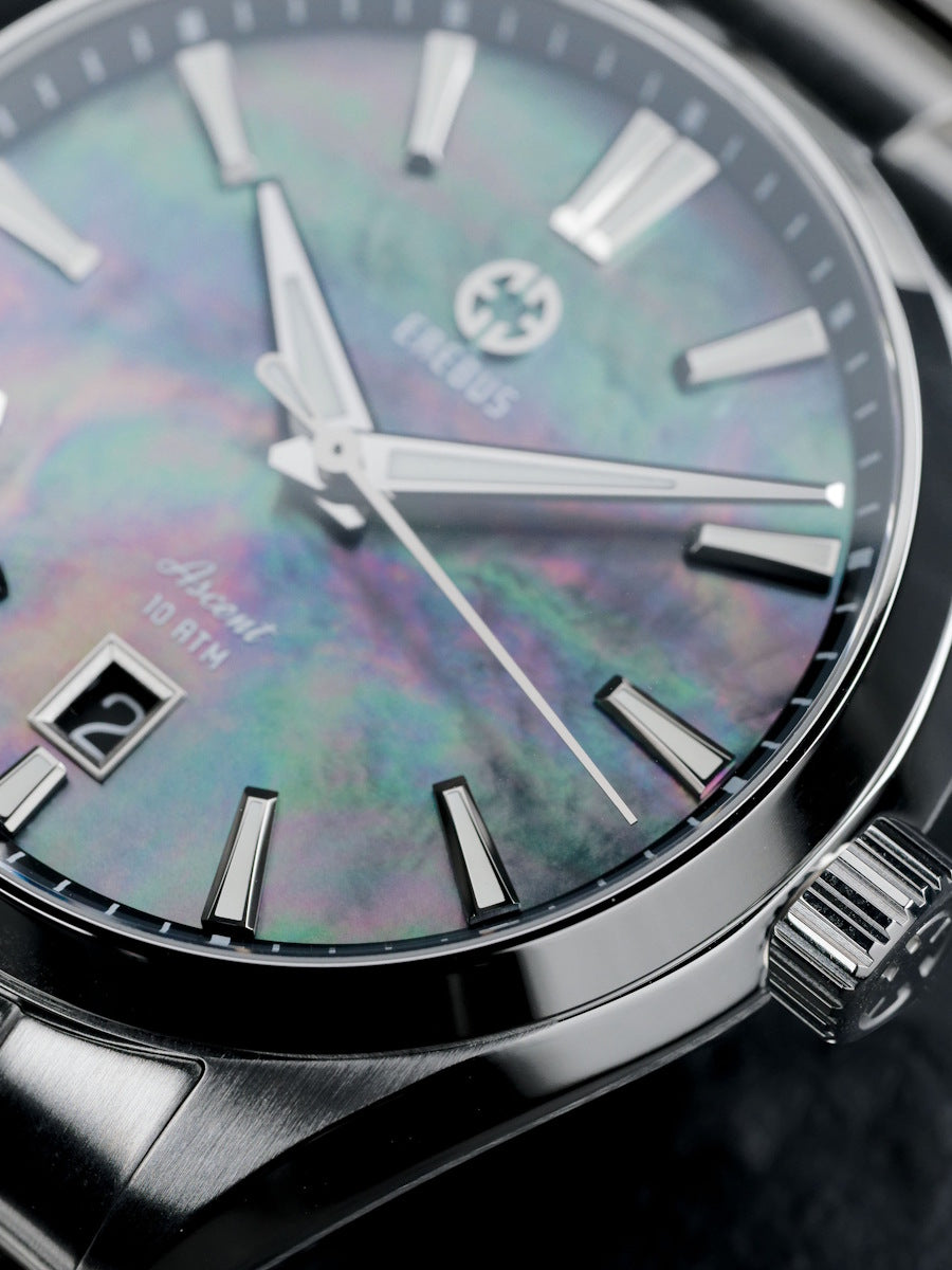 ASCENT 41 Black Mother of Pearl – EREBUS WATCH