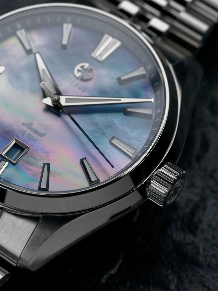 ASCENT 41 Blue Mother of Pearl – EREBUS WATCH