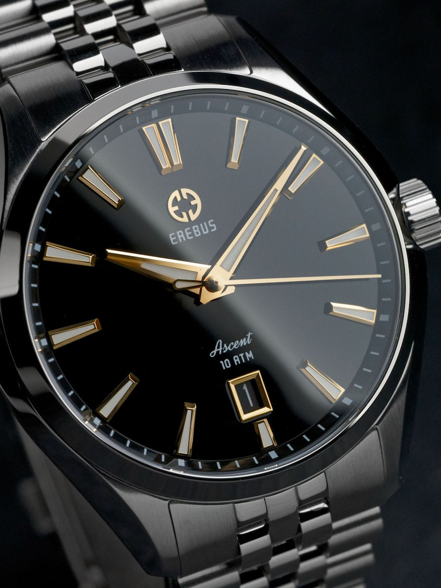 エープラス ASCENT 41 Black Gilt – EREBUS WATCH