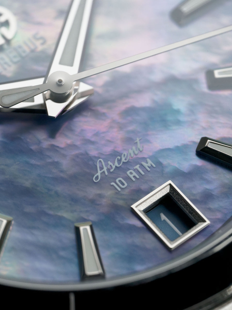 ASCENT 36 Blue Mother of Pearl – EREBUS WATCH