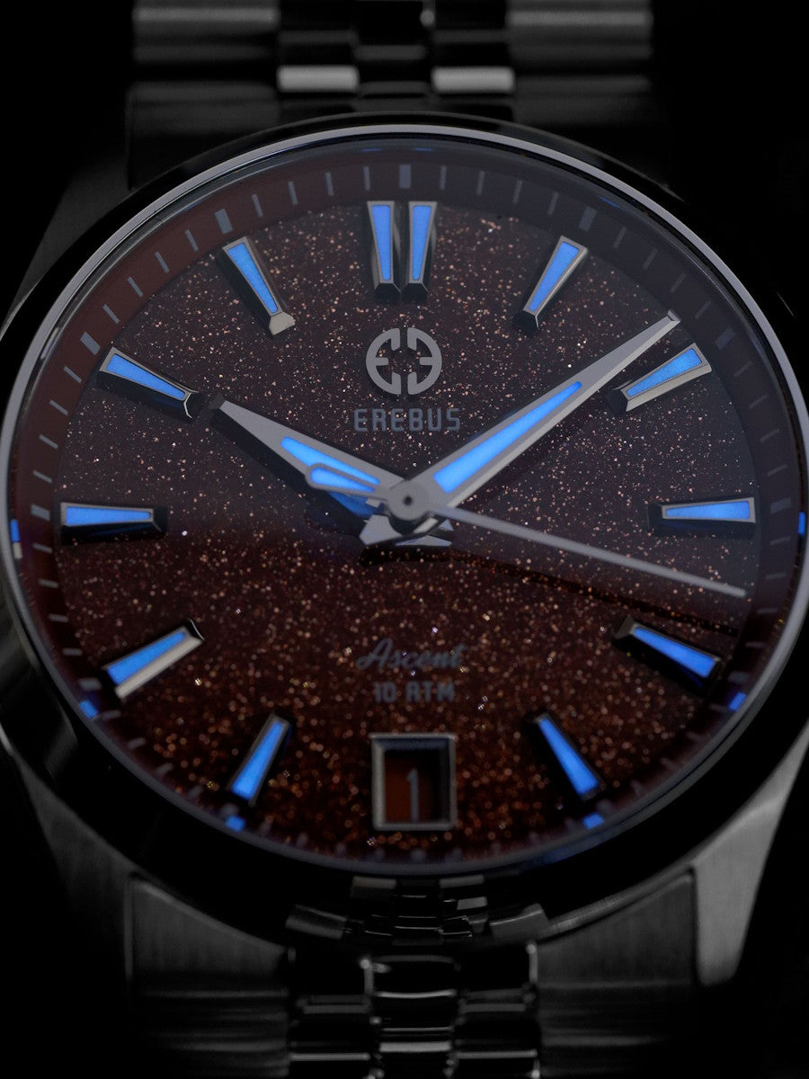 ASCENT 36 Bronze Aventurine – EREBUS WATCH