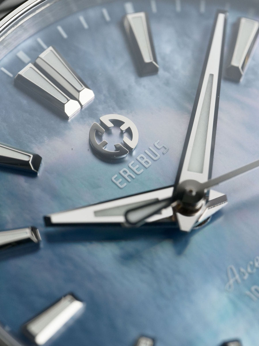 ASCENT 34 Blue Mother of Pearl – EREBUS WATCH