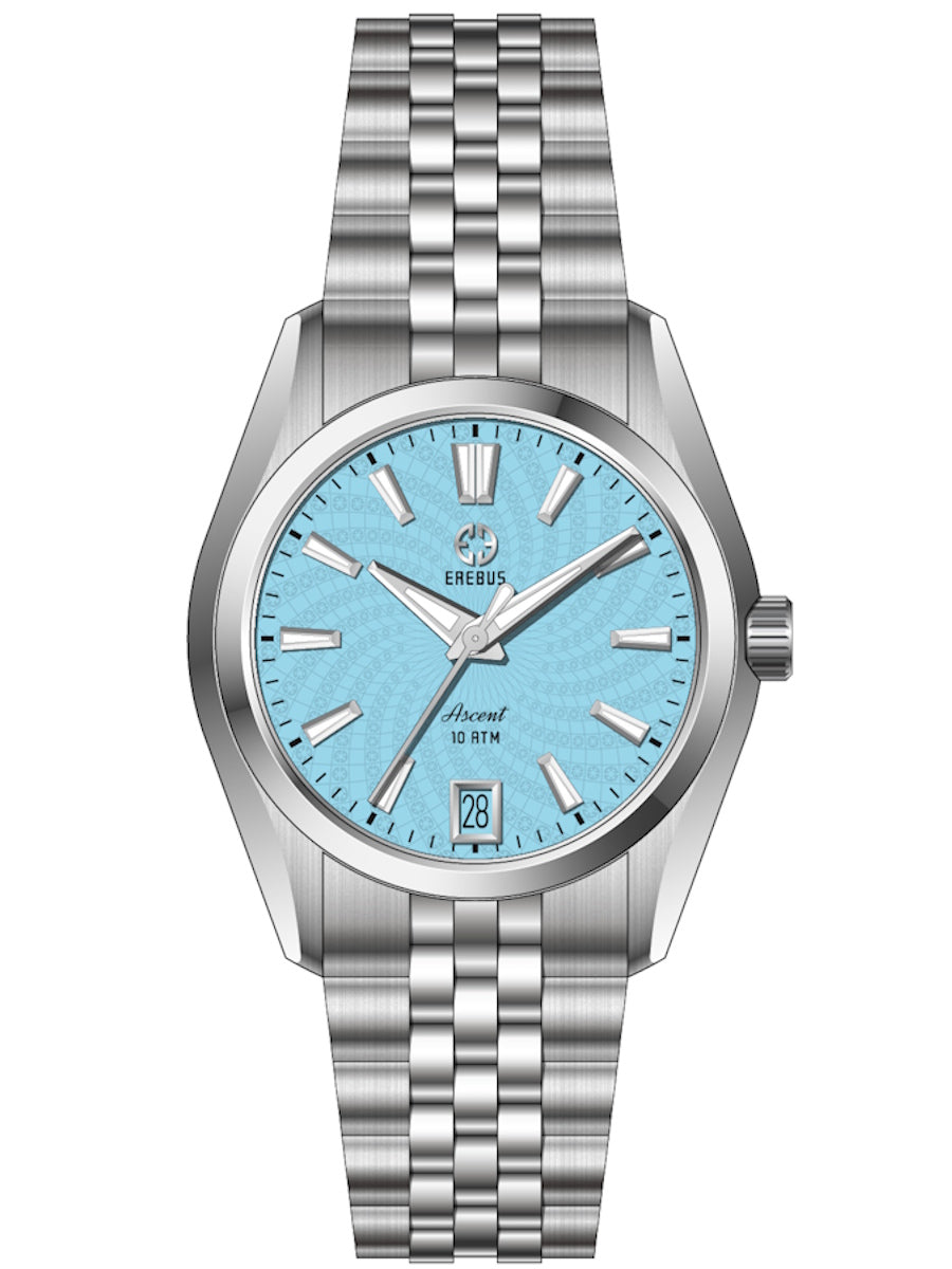 ASCENT 34 Blue Mother of Pearl – EREBUS WATCH