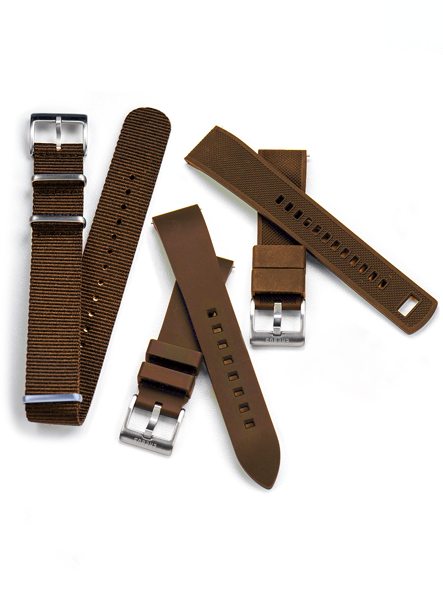 Brown Sports Strap Pack