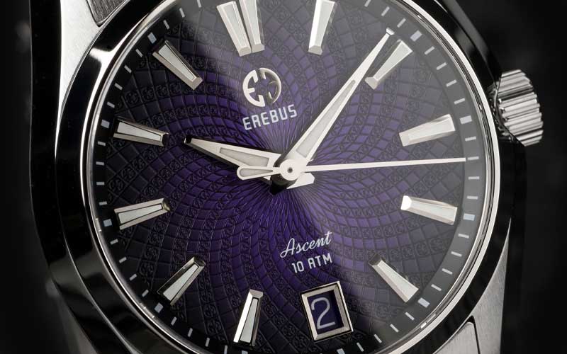 ASCENT 36 Black Enamel – EREBUS WATCH