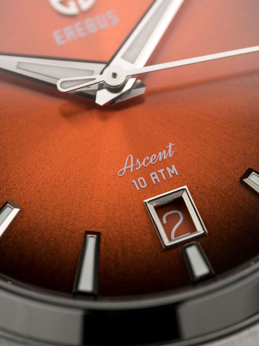 ASCENT 41 Orange Fumé – EREBUS WATCH