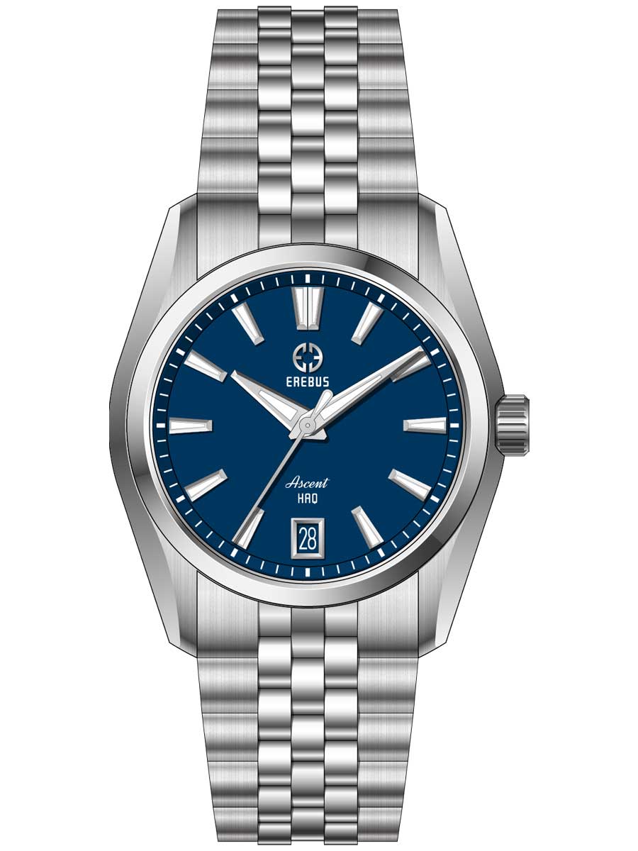 ASCENT HAQ 36 Blue Enamel – EREBUS WATCH