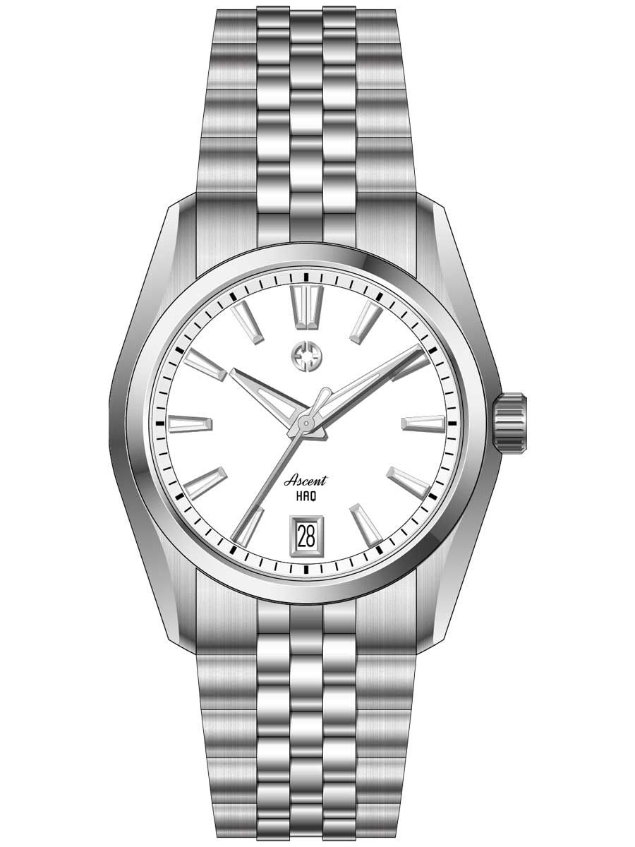 時計 Ernest Recta Altitude 3 Hands Date Pine – Watches.com