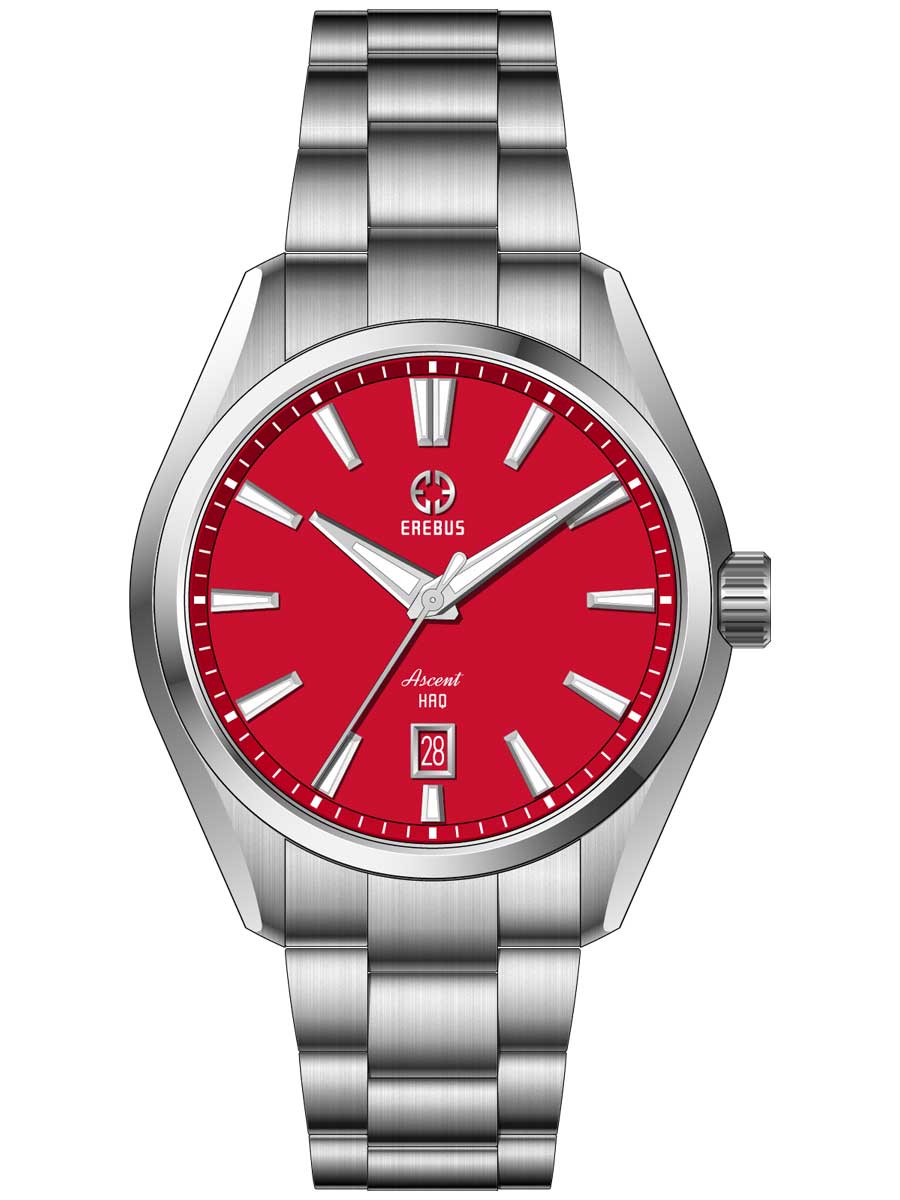 ASCENT HAQ 41 Orange Enamel – EREBUS WATCH