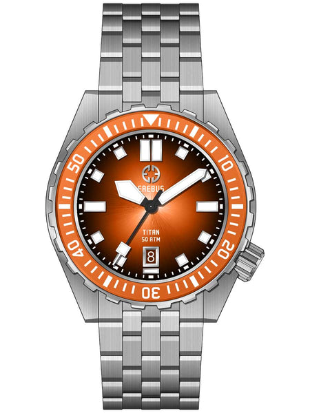 TITAN Orange Fumé – EREBUS WATCH
