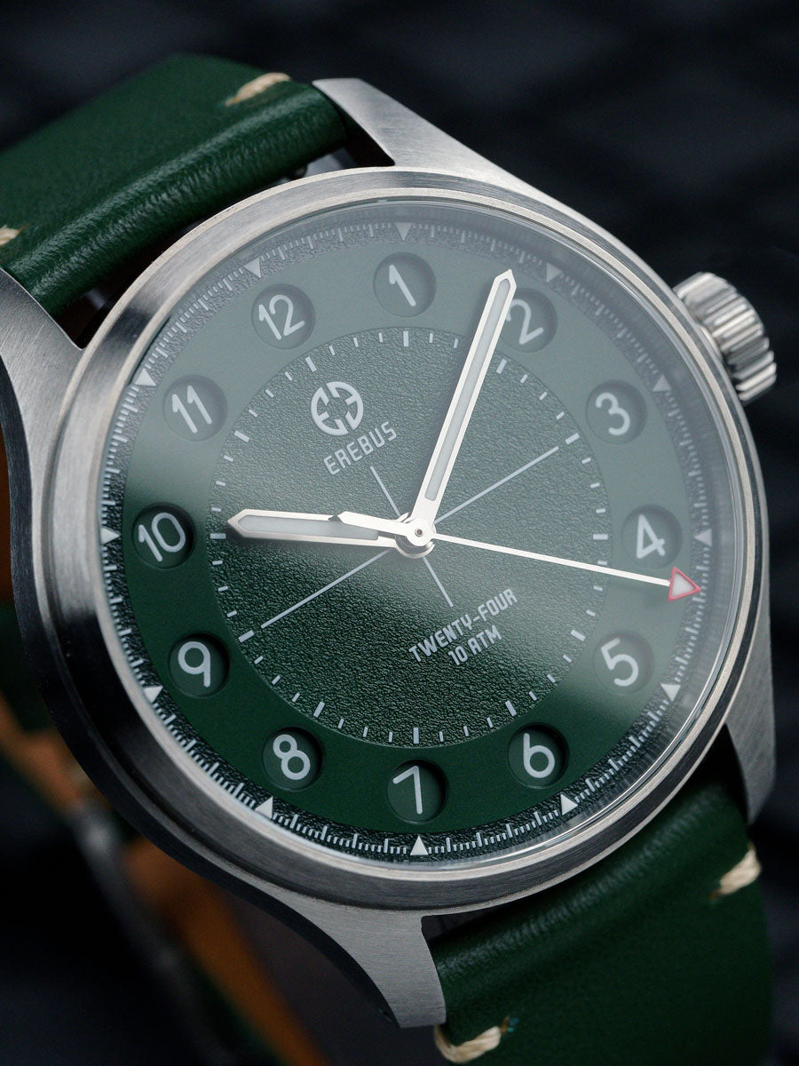舳 40S―225+B Twenty-Four 40 Green – EREBUS WATCH