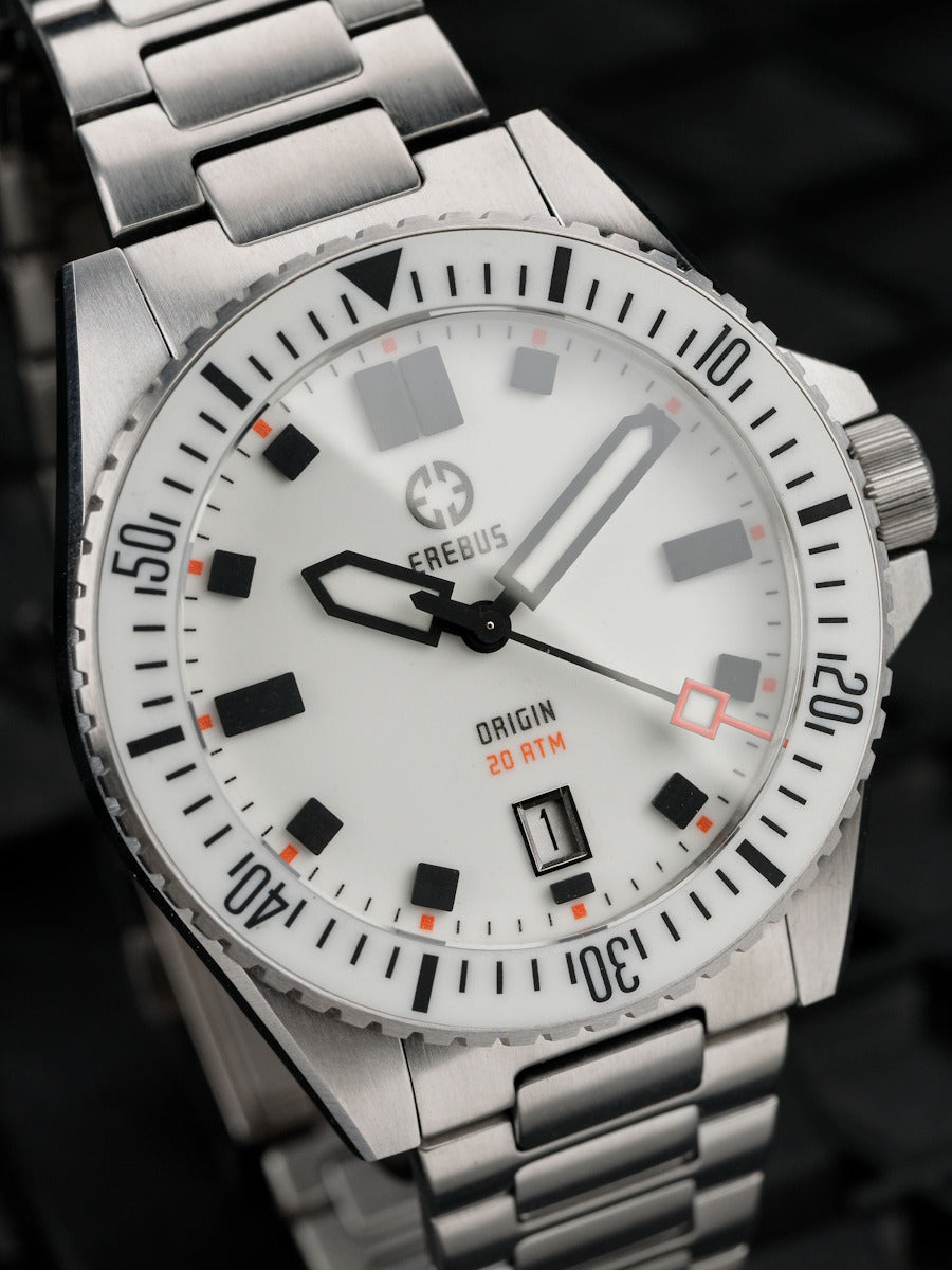 ORIGIN 40 White – EREBUS WATCH
