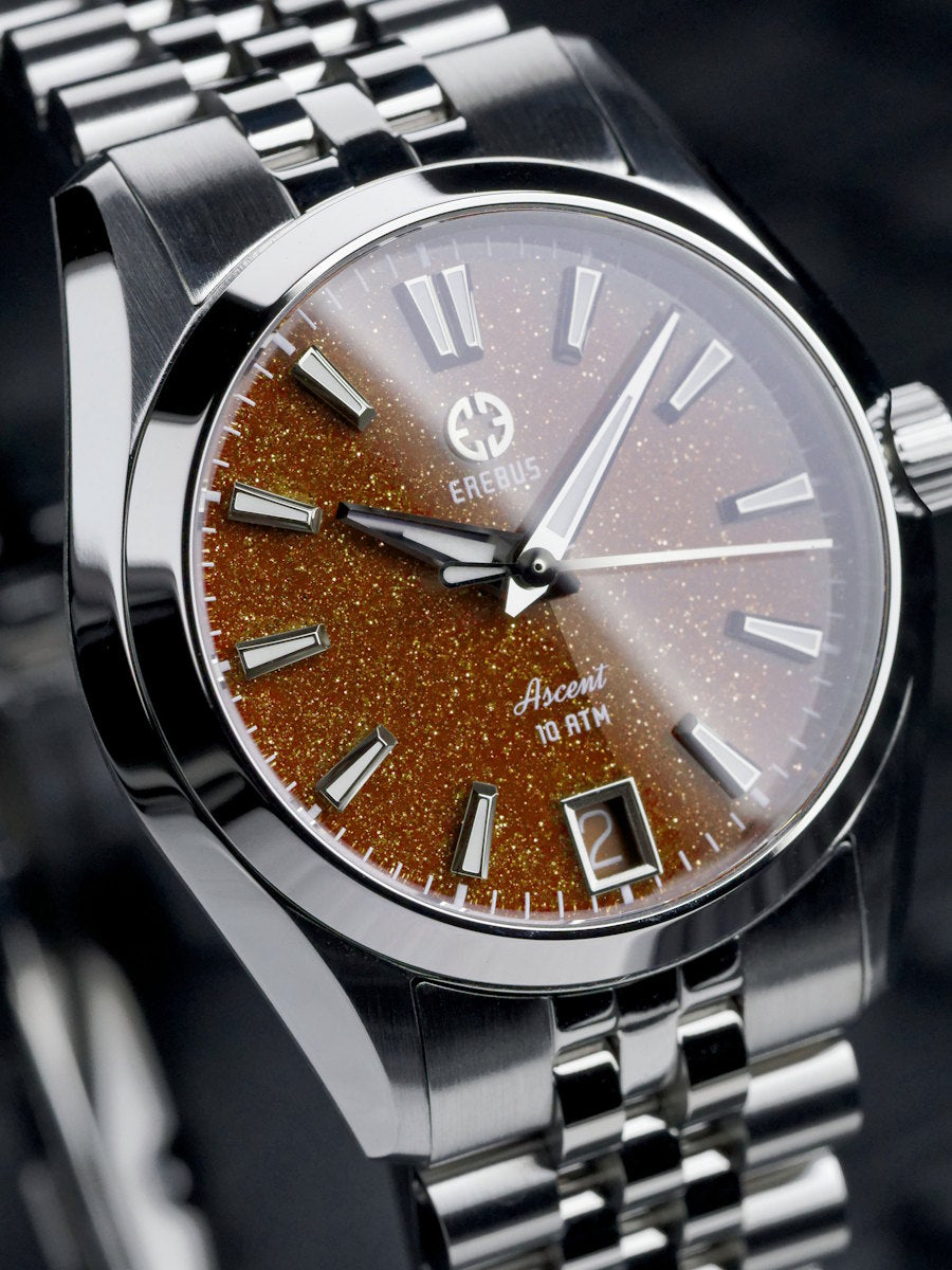 ASCENT 34 Bronze Aventurine – EREBUS WATCH