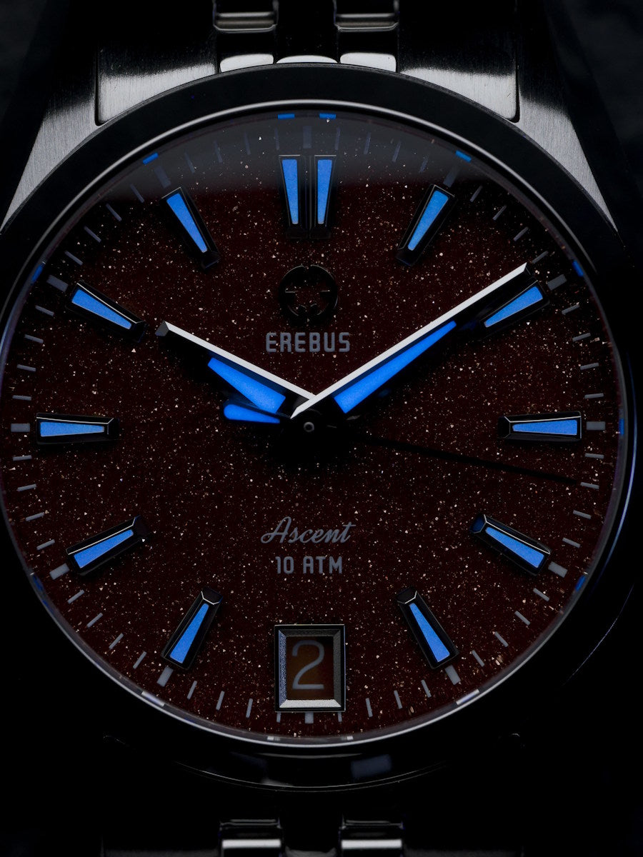 ASCENT 34 Bronze Aventurine – EREBUS WATCH