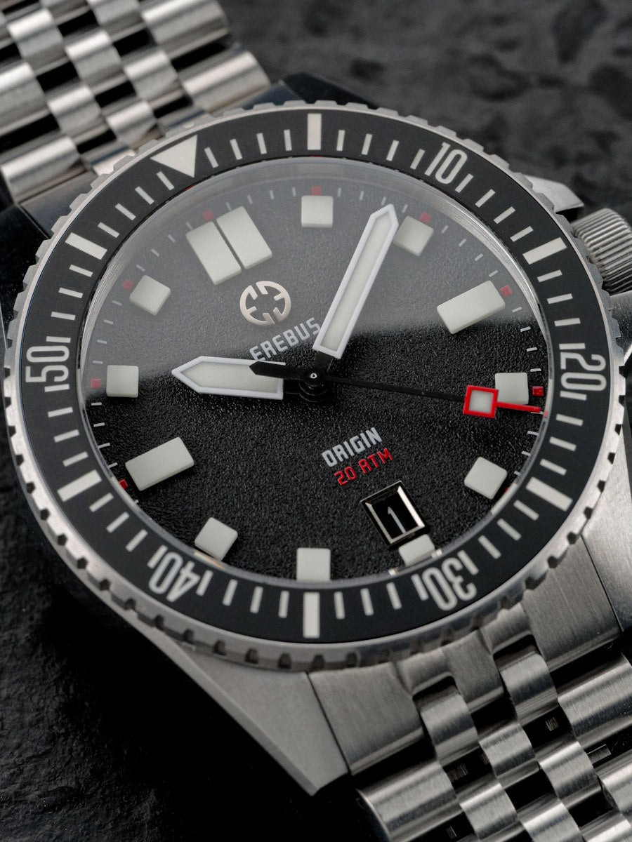 ORIGIN 40 Black – EREBUS WATCH
