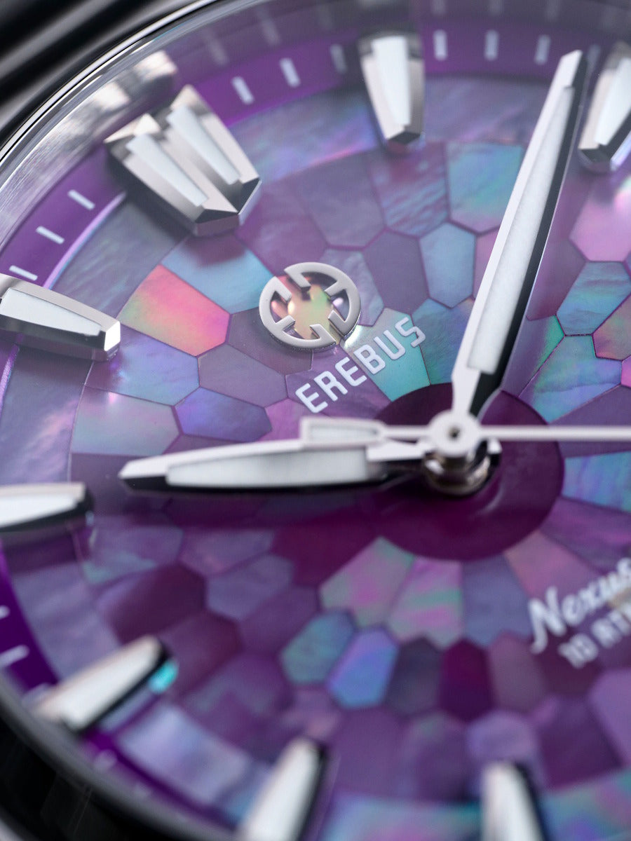 Nexus Purple Mosaic Mother of Pearl – EREBUS WATCH